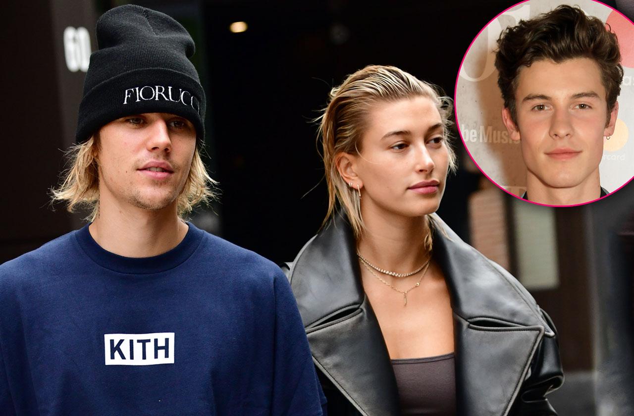 Justin Bieber Reacts Shawn Mendes Liking Photo Hailey Baldwin