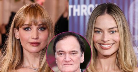 Picture of Jennifer Lawrence, Quentin Tarantino and Margot Robbie.