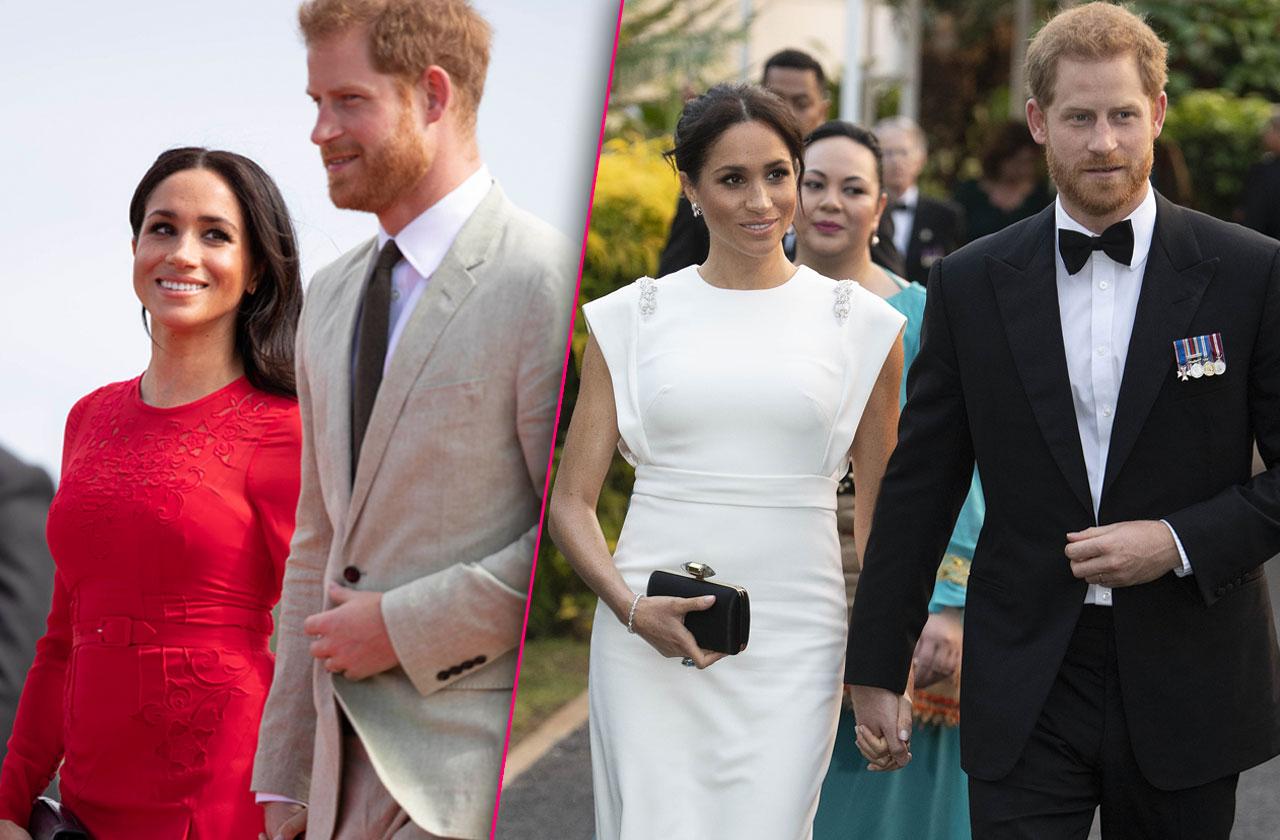 //Meghan Markle Pregnancy Style Tonga PP