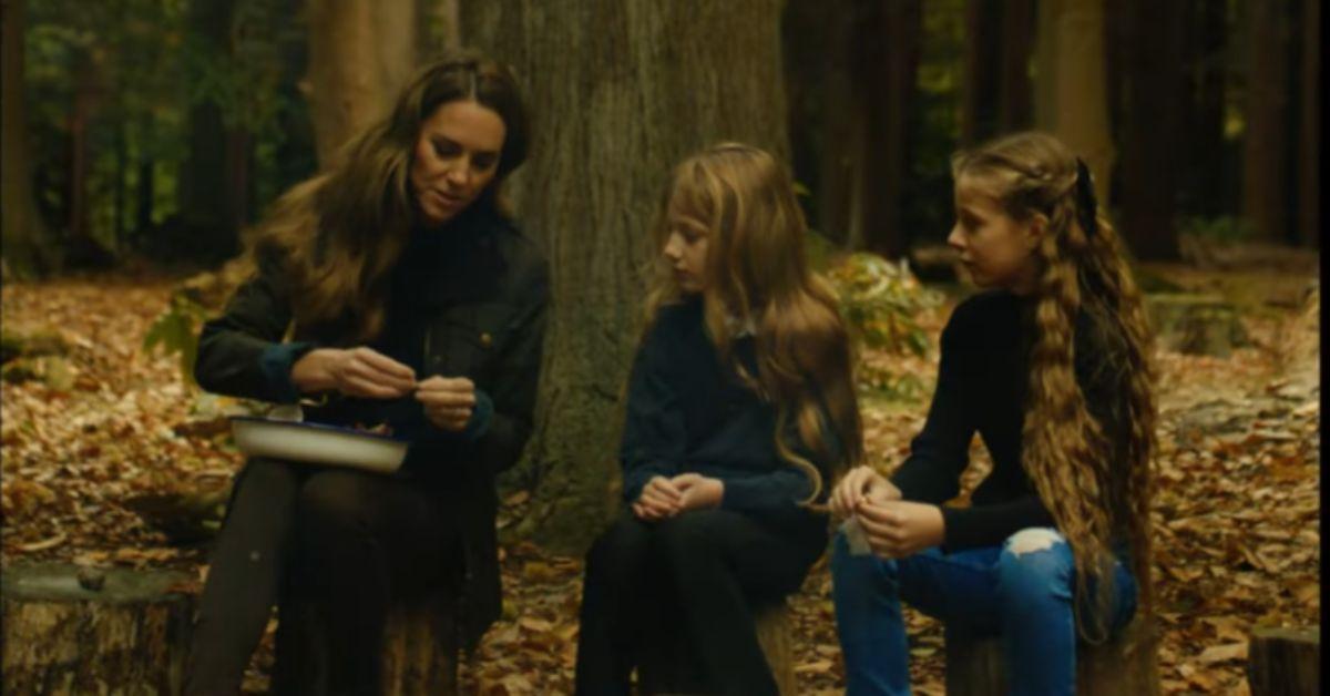 Photo of Princess Kate and children from Farley Junior Academy