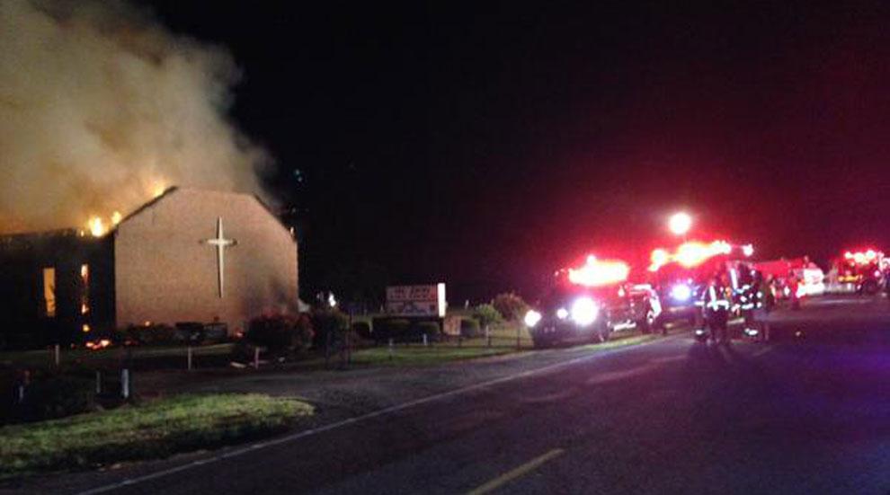 Black Church Burned South Carolina