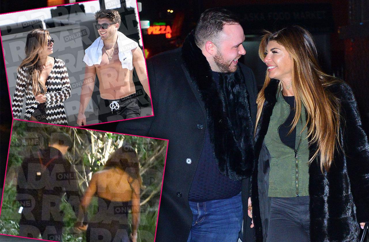 Teresa Giudice Holds Hands Friend Mocks Cheating Scandal