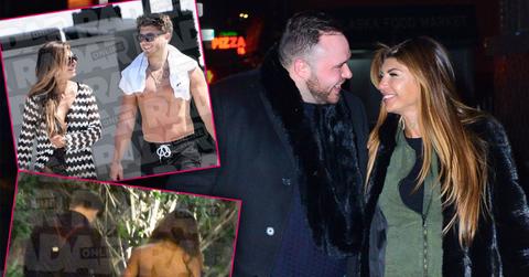 Teresa Giudice Holds Hands Friend Mocks Cheating Scandal