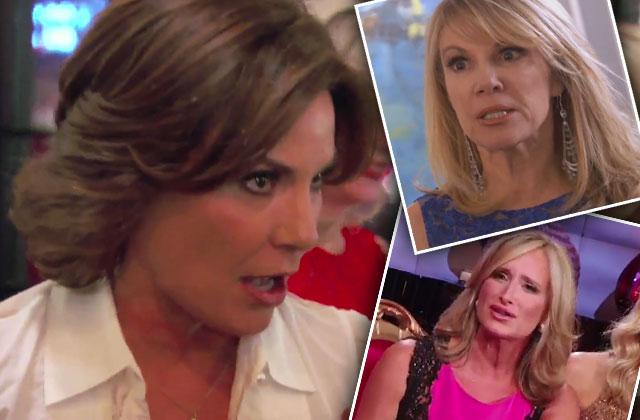 Luann de Lesseps wedding sonja morgan diss