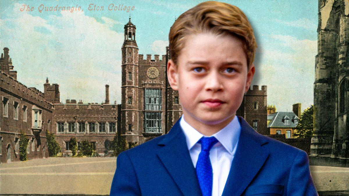 Photo of Prince George and Eton College