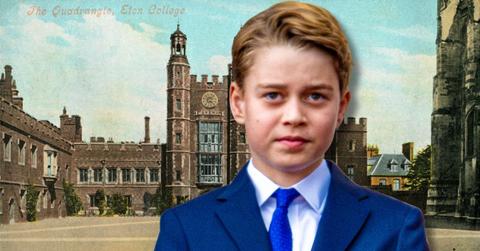 Photo of Prince George and Eton College