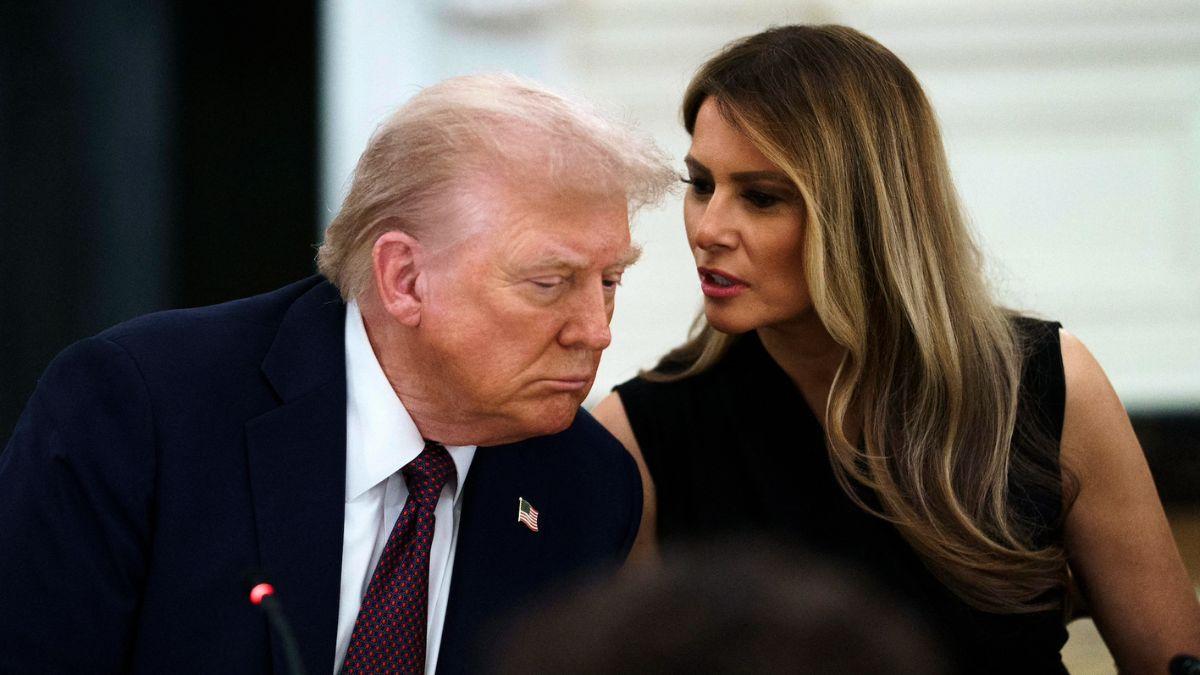 Photo of Melania Trump, Donald Trump