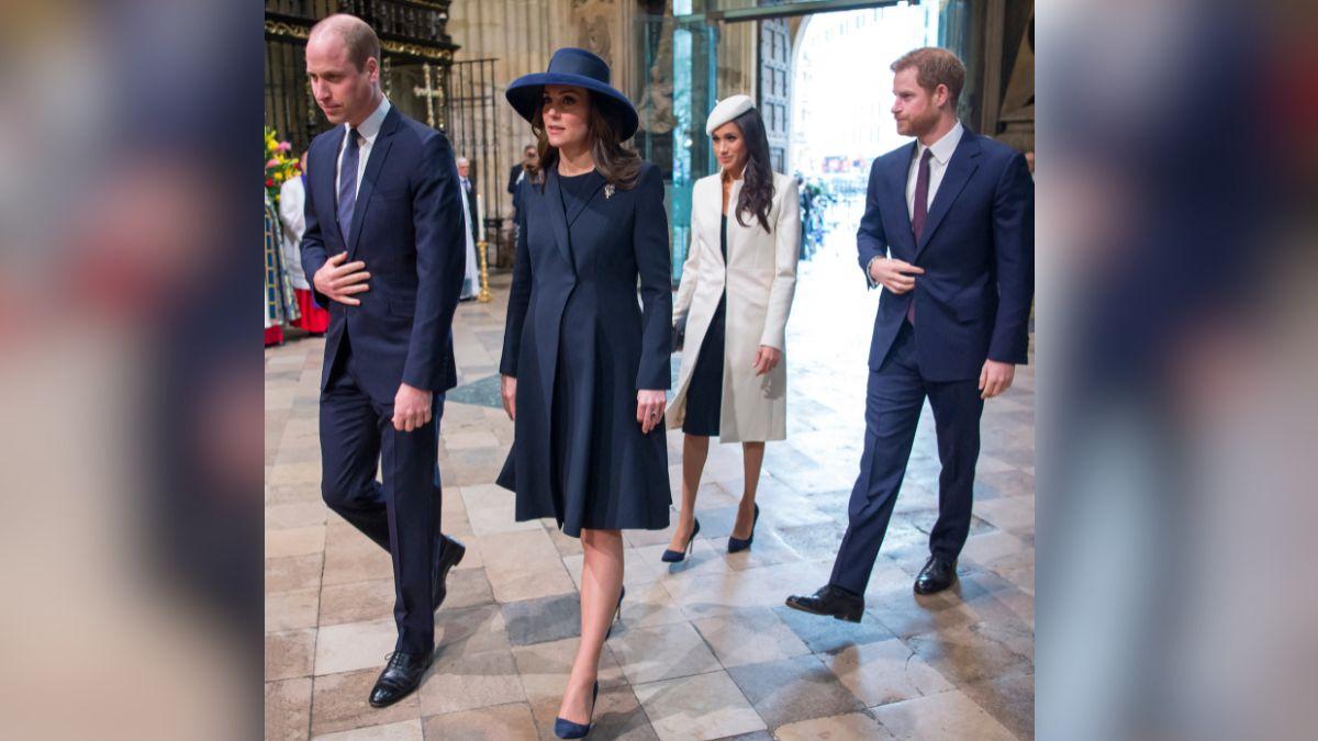 Photo of Prince William, Kate Middleton, Prince Harry, Meghan Markle