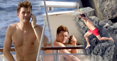 //orlando bloom shirtless nude penis yacht pp