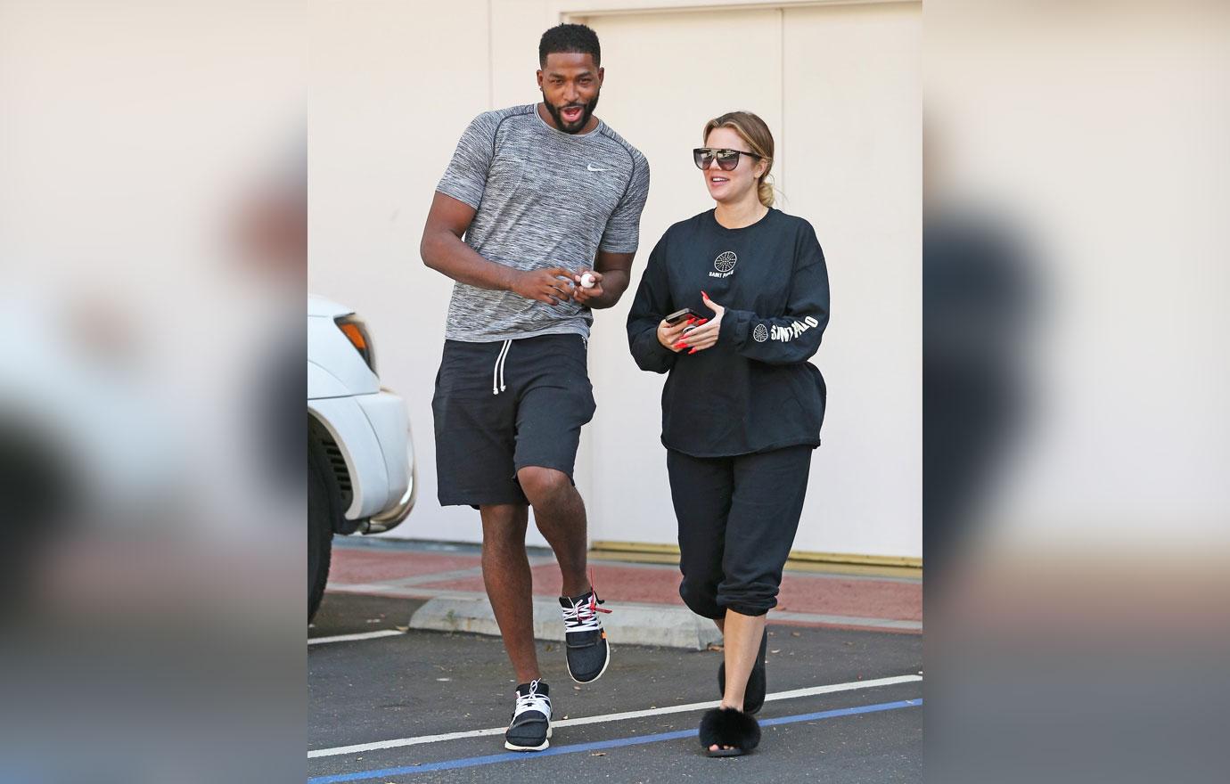 Khloe Kardashian And Tristan Thompson Visit Laser Center Once Again