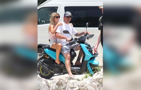 christina haack boyfriend joshua hall photos tulum mexico birthday vacation