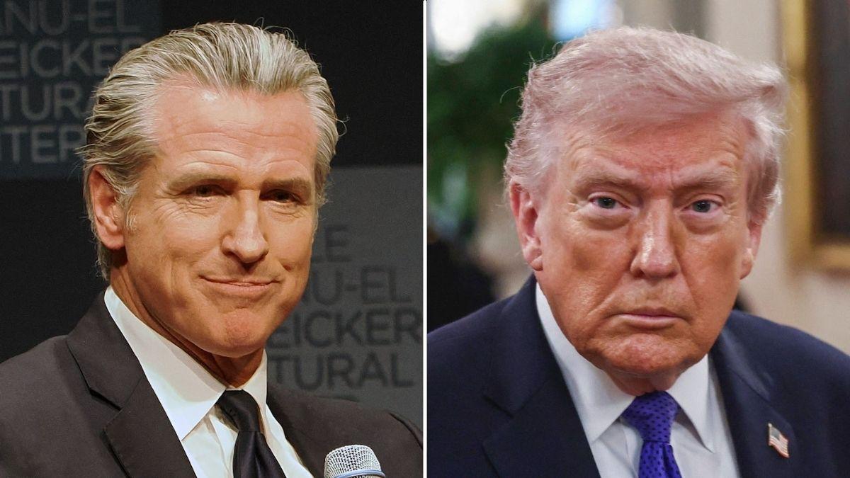 Photo of Gavin Newsom, Donald Trump