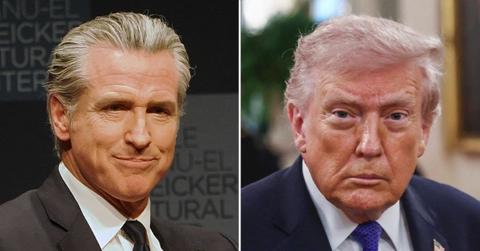 Photo of Gavin Newsom, Donald Trump