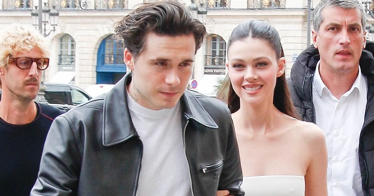 Photo of Brooklyn Beckham and Nicola Peltz