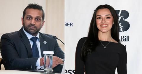 Photo of Kash Patel and Alexis Wilkins