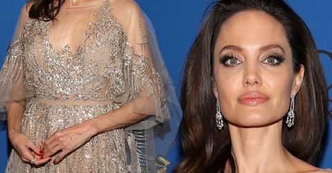 //angelina jolie skinny arms at cinematography awards pp