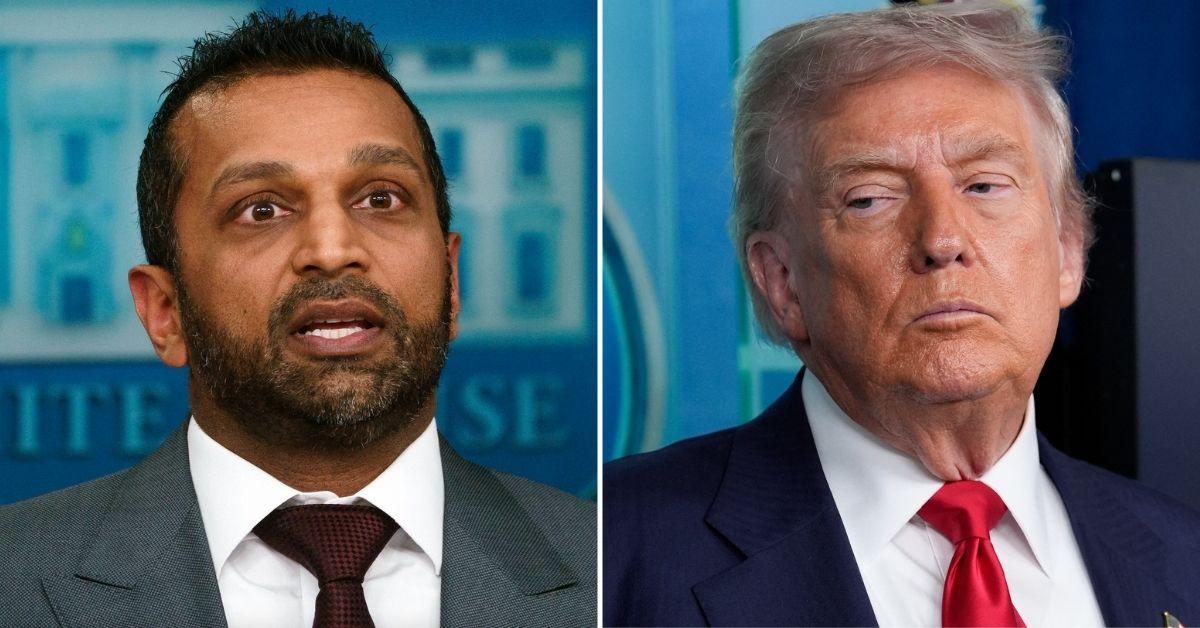 Photo of Kash Patel, Donald Trump