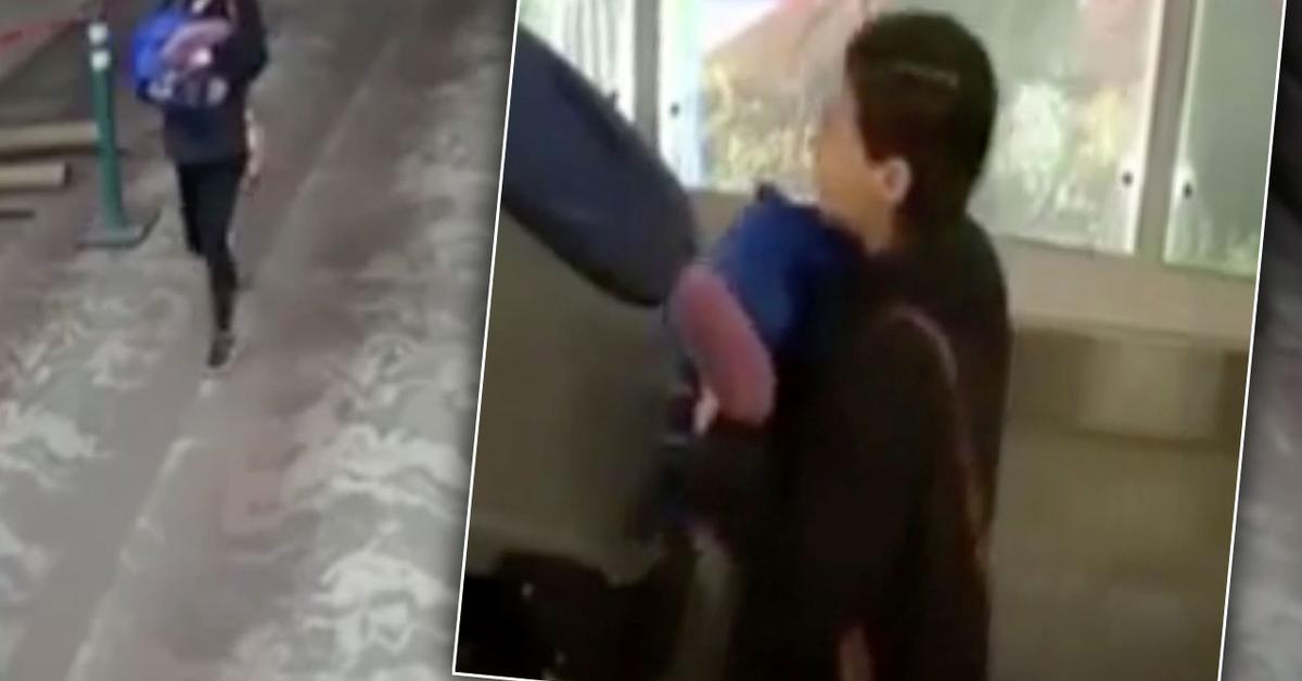 Woman Abandons Newborn In Airport Bathroom – See Video