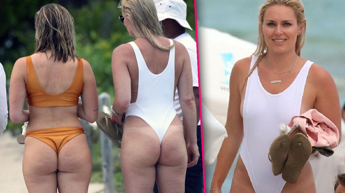 Lindsey Vonn Flaunts Swimsuit Body In Miami With Boyfriend P.K. Subban.