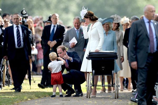 Photos Of Princess Charlotte's Christening