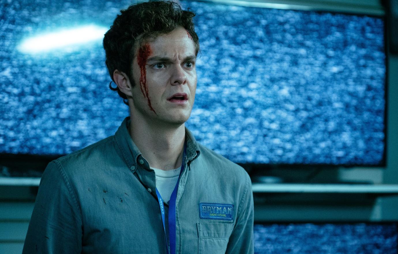 Jack Quaid as Hughie in The Boys