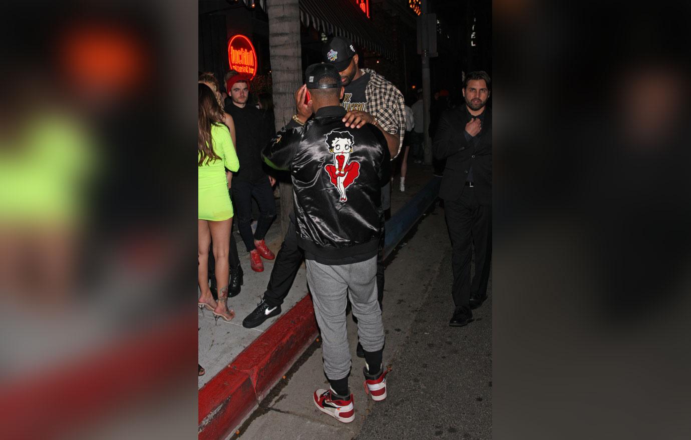 Tristan Thompson Leaves Nightclub After Khloe Cheating Scandal