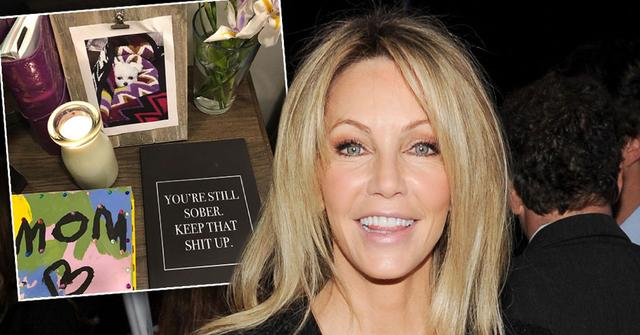 Heather Locklear Claims She's Sober After Checking Into Rehab