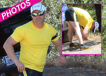 //matt leblanc workout hike