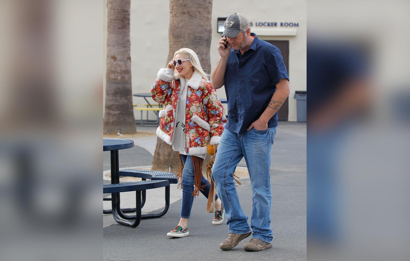 Holiday Wedding? Gwen & Blake Enjoy Her Son Kingston's Baseball Game