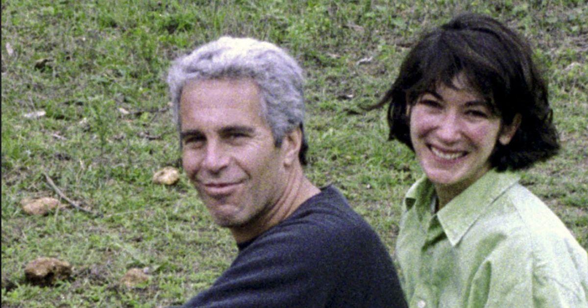 Photo of Jeffrey Epstein and Ghislaine Maxwell