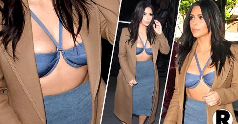 Kim Kardashian Bra Shirt