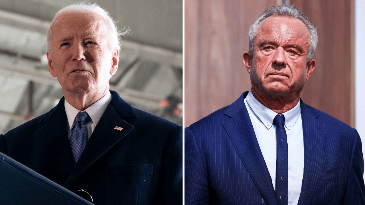 Photo of Joe Biden Robert F. Kennedy Jr.