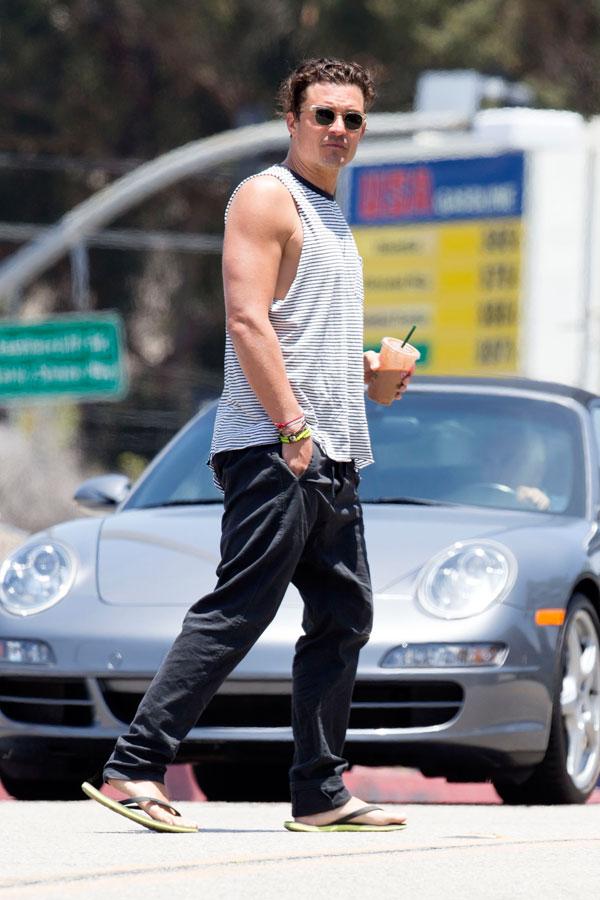 Orlando Bloom Buff Tank Top