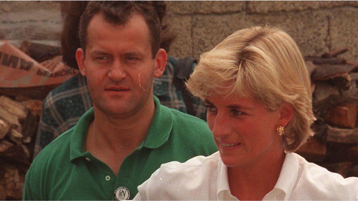 Photo of Paul Burrell and Princess Diana