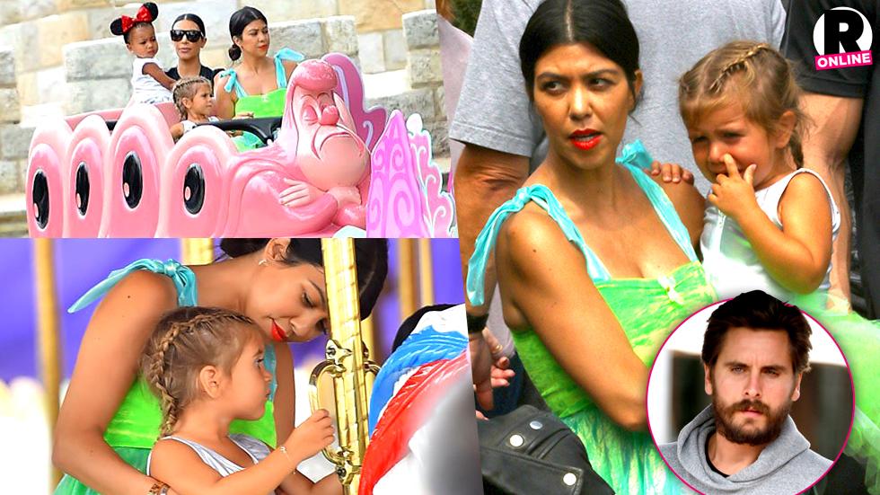 kourtney kardashian penelope disick birthday disneyland