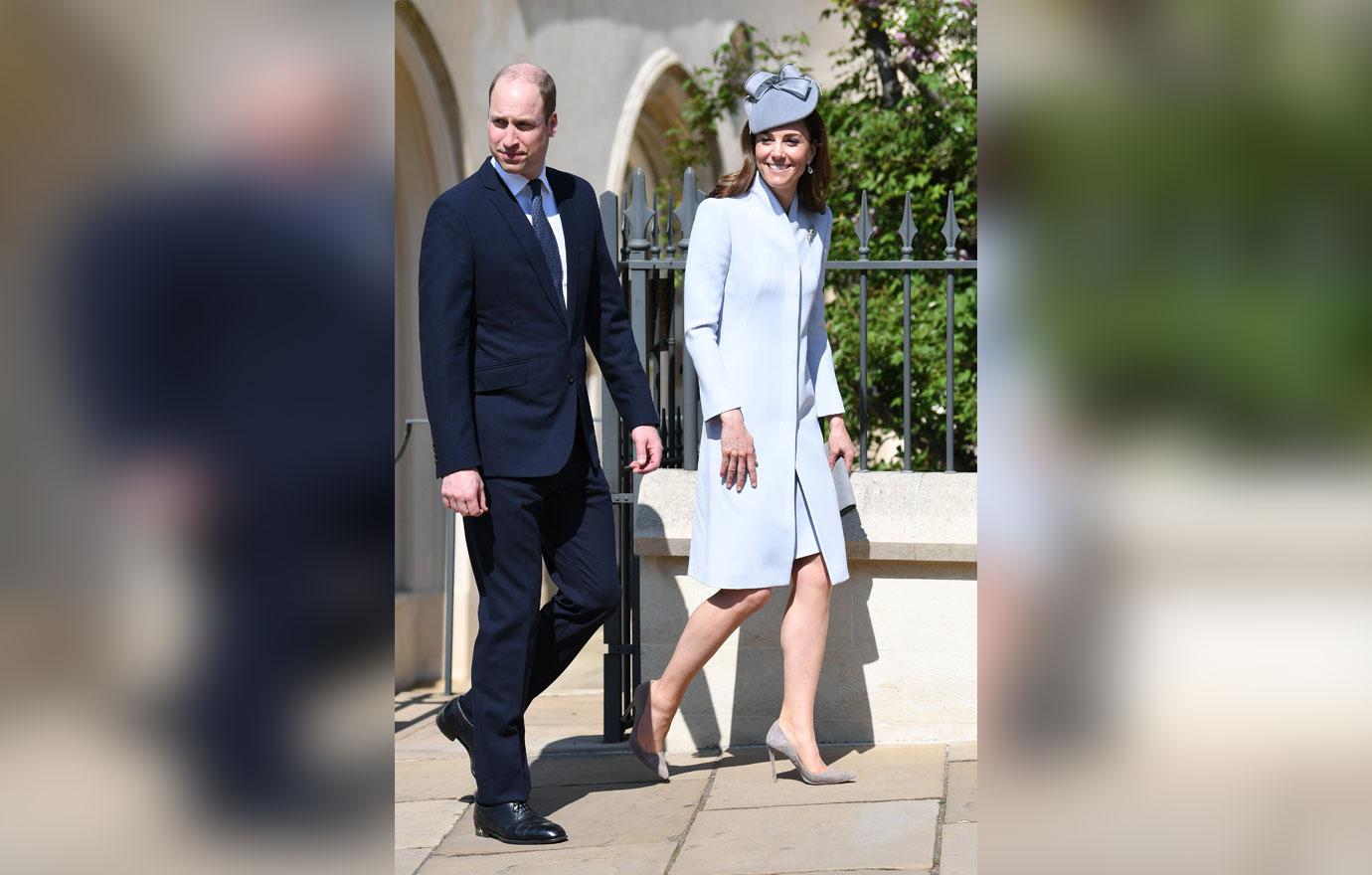 Kate Middleton Attends Easter Services Amid Meghan Baby Watch