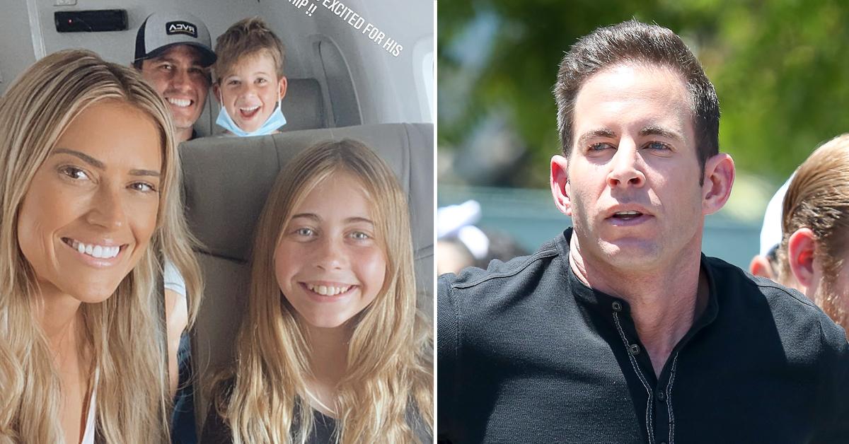 christina haack kids photos tarek el moussa verbal tirade flip or flop crew new fired leak