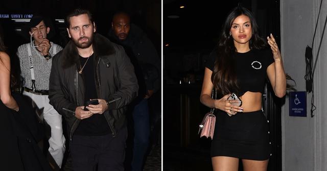 scott disick leaves cheeky comment on holly scarfone photo pp