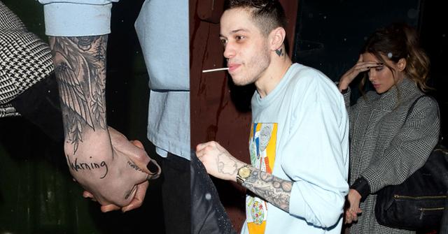 Kate Beckinsale And New Boyfriend Pete Davidson Hold Hands