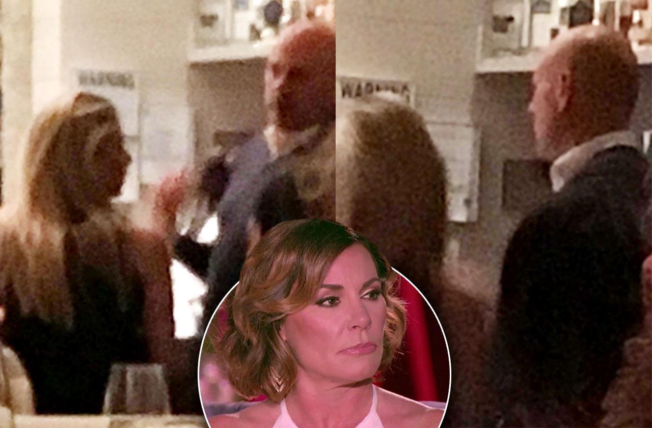 //luann de lesseps divorce tom d agostino spotted mystery blonde pp