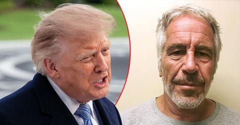Photo of Donald Trump, Jeffrey Epstein