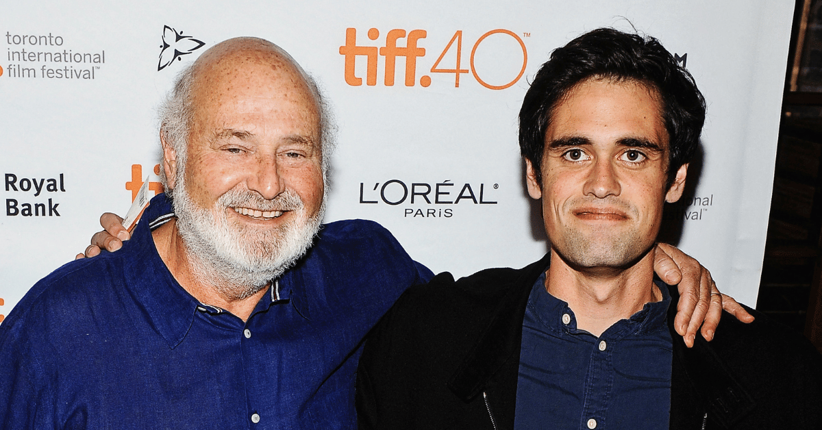Photo of Rob and Nick Reiner