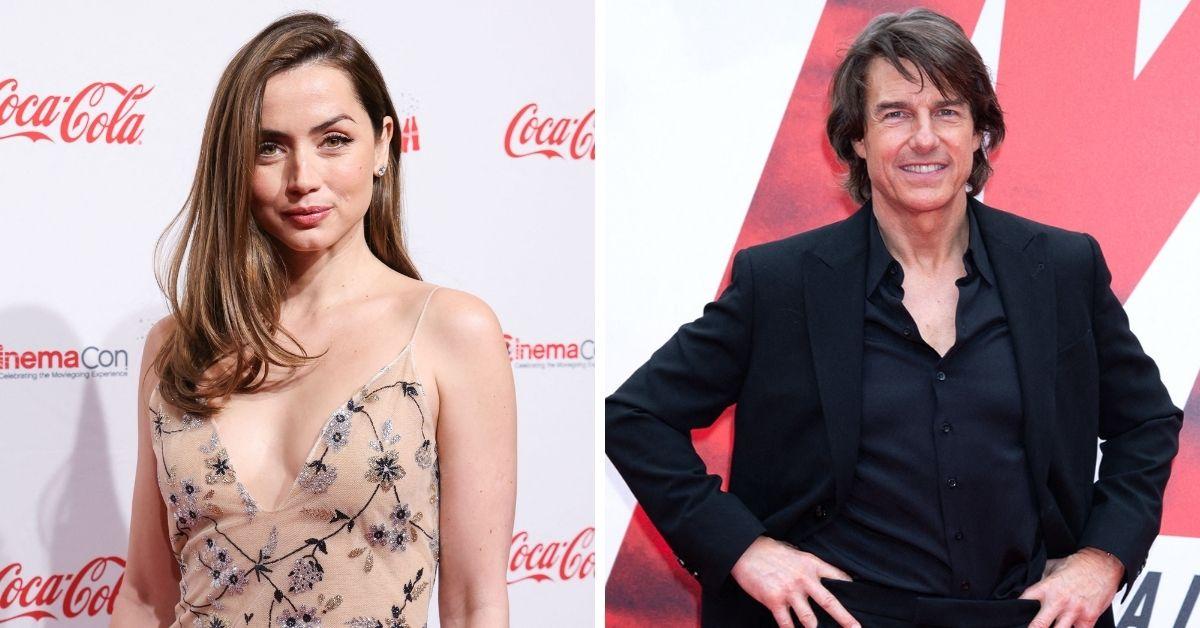 Photos of Ana de Armas and Tom Cruise