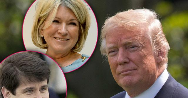 //Donald Trump Pardoning Martha Stewart Rod Blagojevich pp