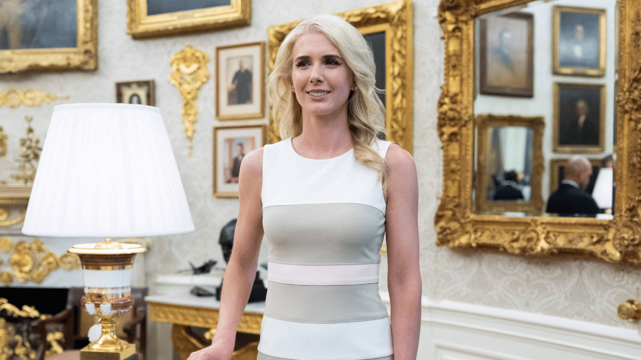 She was given a seat on the prez's actual ride.