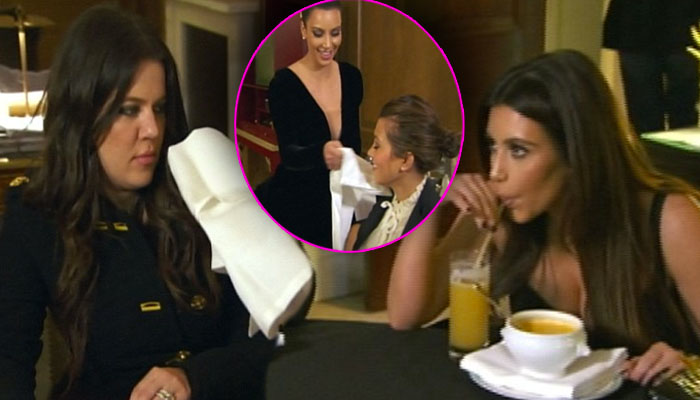 //kim kourt khloe smell test