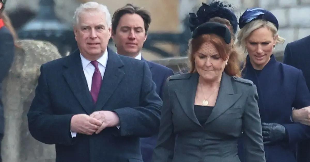 Photo of Sarah Ferguson and Andrew Windsor