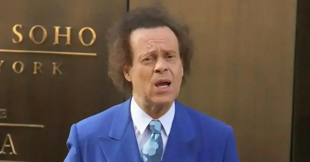 flex muscles over richard simmons riches