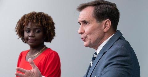 karine jean pierre angry john kirby tension pp