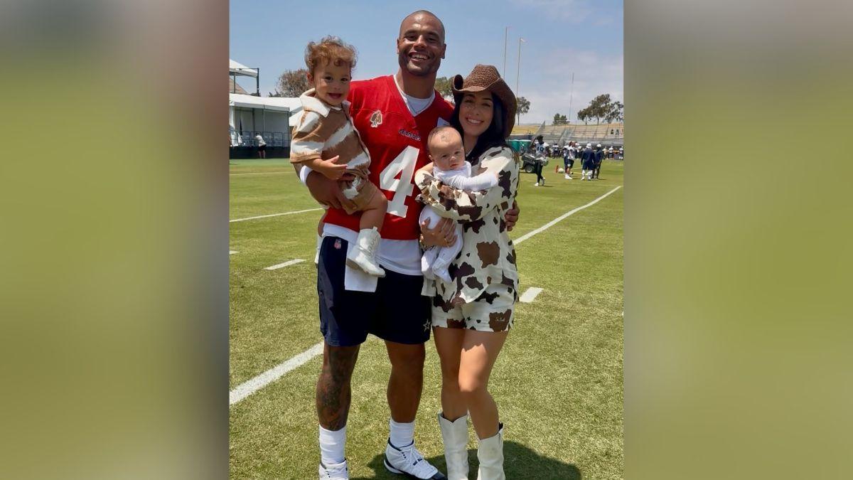 Photo of Dak Prescott and Sarah Jane Ramos